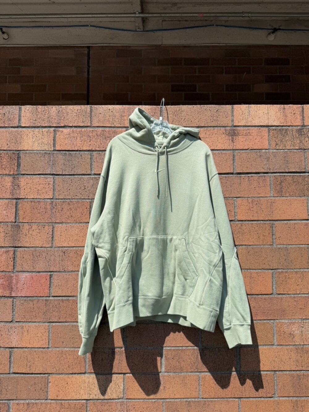 Nike x NOCTA Drake NRG Fleece CS Center Swoosh Sweatshirt Hoodie Oil Olive Green